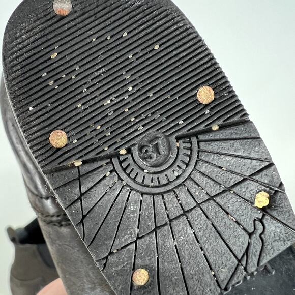 bussola Chelsea Boots Womens 6.5 Gray Suede Detailing Elastic Block-Heel Western - Picture 12 of 12